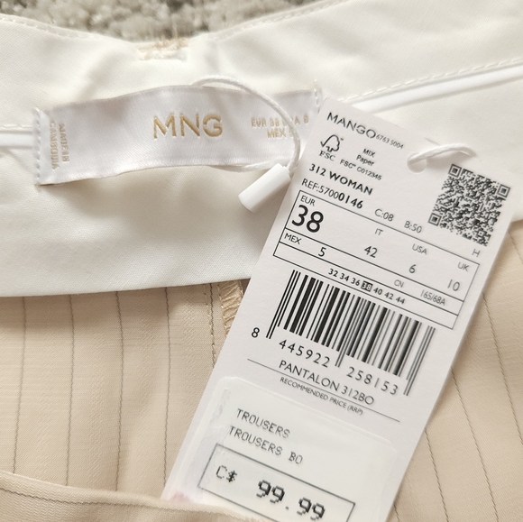 MANGO Trousers NWT - Picture 11 of 14